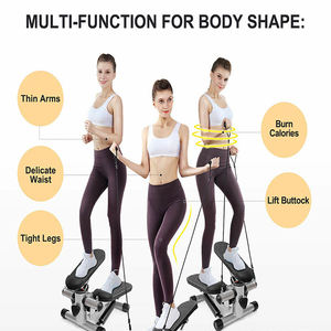 Mini <span class=keywords><strong>Stepper</strong></span> Multifuncional para Ejercicio, Silencioso, para Bajar de Peso, Pedal, Equipo de Gimnasio y <span class=keywords><strong>Fitness</strong></span> - Product Image 6