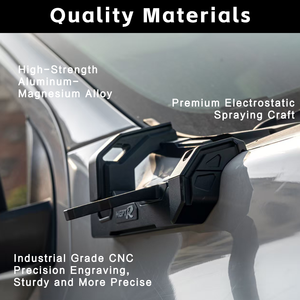 Soportes Resistentes para Pilar A para Montar Luces Auxiliares Dobles en <span class=keywords><strong>Ford</strong></span> <span class=keywords><strong>Ranger</strong></span> T9 - Product Image 6