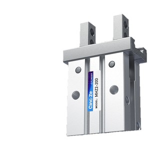 Cylindre pneumatique à commande au doigt Qinc.Ze MHZ2 20D, corps en aluminium, type standard pour bras robotique - Product Image 5
