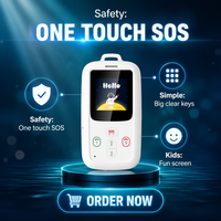 Traceur GPS Wi-Fi 4G Haute Précision pour Enfants avec Carte Étudiant Intelligente, Bouton SOS, Suivi en Temps Réel, Audio Bidirectionnel, Autonomie 120H
