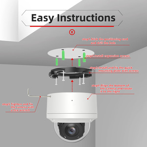 1080P 2MP POE Dome AI Cámara 10X Zoom PTZ Reconocimiento facial SDK API para estudiantes de aula interior Comprobación DE ASISTENCIA Sensor CMOS - Product Image 4