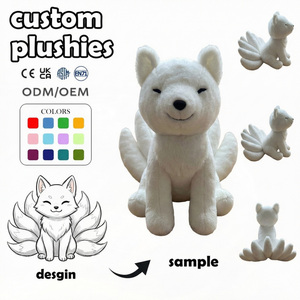 Jouets en peluche personnalisés, poupées, animaux en peluche, robots à tête carrée, souvenirs pour conférences technologiques, poupées musulmanes, peluches Pac-Man, poupées personnalisées de 10 cm - Product Image 3