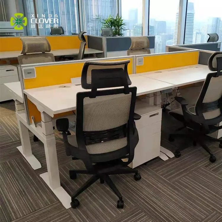आधुनिक कार्यालय समायोज्य बीजिंग में कार्य केंद्र <span class=keywords><strong>डेस्क</strong></span> डिजाइन Guolin परियोजना