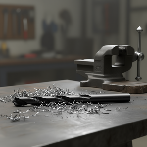 Broca helicoidal HSS de 3 mm, 61 mm de longitud, serie corta negra para perforación de metal - Product Image 3