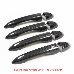 Cubiertas de Fibra de Carbono Seca para Manijas de Puerta Exterior, Repuestos para Maserati Ghibli, Quattroporte, Levante 2/4 Puertas - Product Image 2
