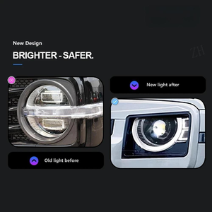 ไฟหน้า LED AURON 12V 60W 6000K 6000 ลูเมนส์ สว่างพิเศษ แบบเสียบใช้งานได้ทันที สำหรับรถ Tank 300 ปี 2020-2025 - Product Image 3