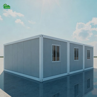 Maison Modulaire Préfabriquée de Luxe 20FT, Habitation Mobile et Portable, Conteneur Démontable, Casa Modulares