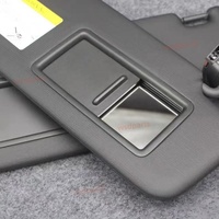 Pare-soleil avec miroir de maquillage pour VW Golf 7 Lamando Arteon Passat B8 T-Roc Tharu, gris clair/noir disponible