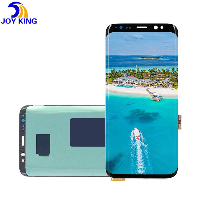 Original AMOLED LCD for Samsung Galaxy S8 Plus G950F G955F LCD Display With Frame Touch Screen Assembly Replacement LCD
