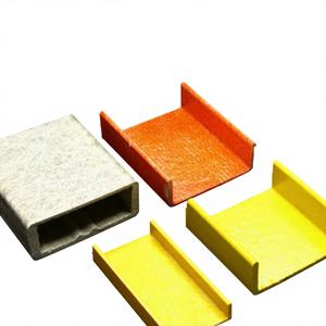 บริการผลิตและปรับแต่งโปรไฟล์รูปตัวยู TOPFRP FRP Pultrusion พร้อมคุณสมบัติป้องกันไฟและป้องกันการกัดกร่อน รวมถึงบริการเชื่อม ตัด และดัด - Product Image 1