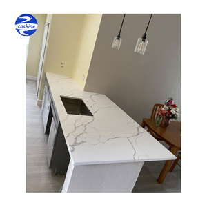 Chế Tạo Nhà Bếp Countertop Thạch Anh Calacatta Thạch Anh Countertop Giá Cho Mỗi Foot Vuông - Product Image 1