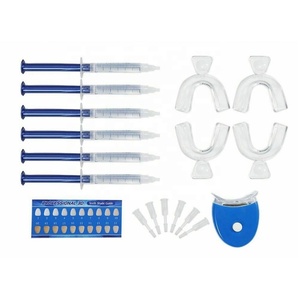 Certified Home <b>Teeth</b> <b>Whitening</b> Kit with 5 LED Light Carbamide Peroxide Gel PAP Ingredient for Home Use CPSR Certified - Product Image 3