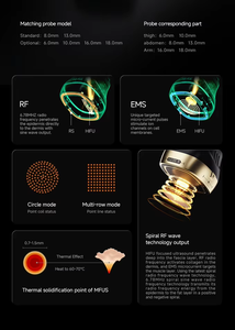 9 Cartridges 3 Handles Professional 360 Max 25d Face Machine Facial and Body Skin Firming 25D Beauty Machine - Product Image 2