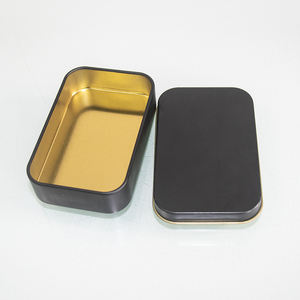 <span class=keywords><strong>Berserk</strong></span> promocional de grado alimenticio vacío Metal pequeña caja de lata Rectangular con tapa con bisagras menta masticar caramelo píldora Mini contenedor de jabón - Product Image 5