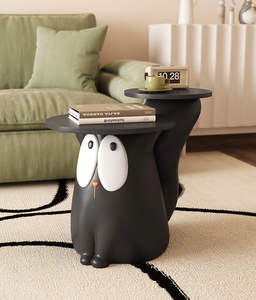 Table d'appoint créative pour chat Pièce décorative pour le sol Petite table basse de rangement Canapé de salon Meuble <span class=keywords><strong>TV</strong></span> Table basse créative - Product Image 1
