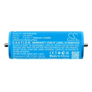 Batterie pour <span class=keywords><strong>Braun</strong></span> UR18500L 3018765 6703925 703-0925 81377206 67030625 67030925 67030924 7030924 81489177 UR18500Y - Product Image 3