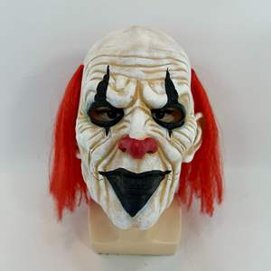 Máscara <span class=keywords><strong>de</strong></span> cara completa <span class=keywords><strong>de</strong></span> payaso <span class=keywords><strong>de</strong></span> terror Disfraz <span class=keywords><strong>de</strong></span> látex <span class=keywords><strong>de</strong></span> Halloween Scary Cosplay Prop Máscara espeluznante para hombres - Product Image 2