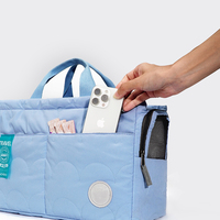 Sac de transport pour animaux de compagnie TOUCHDOG, imperméable, multi-usages, sac bandoulière pour chien avec poches et sangle réglable, pour petits chiens, chats et animaux de compagnie, voyage