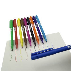 Fourniture de marqueurs parfumés aux fruits non toxiques avec logo stylo aquarelle lavable à pointe en feutre personnalisé - Product Image 3