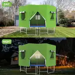 Couverture de tente de <span class=keywords><strong>trampoline</strong></span> 10FT/12FT tente pour <span class=keywords><strong>trampoline</strong></span> avec accessoire de <span class=keywords><strong>trampoline</strong></span> de lumières LED de couleur - Product Image 5