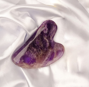 Beliebteste Amethyst Roller Gua Sha Gesichts <span class=keywords><strong>massage</strong></span> Stein Lila Jade <span class=keywords><strong>Massage</strong></span> Roller Natürliches Amethyst Jade Roller Set - Product Image 3