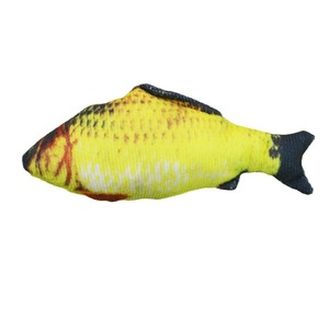 Juguete de peluche realista con forma de pez menta para gatos, juguete para estimular a los gatos, limpia los dientes, resistente a los arañazos y a las mordidas. - Product Image 4