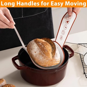 En gros, Sangle de cuisson en silicone réutilisable avec longues poignées, résistante à la chaleur et antiadhésive, pour la cuisson du pain au levain et comme tapis de cuisson pour fours hollandais - Product Image 6
