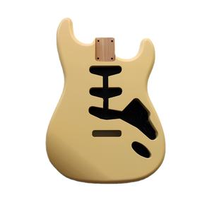 Cuerpo de <span class=keywords><strong>Guitarra</strong></span> SSS ST de Madera de Aliso, Acabado Satinado Nitro, Duradero para Kits de <span class=keywords><strong>Guitarra</strong></span> <span class=keywords><strong>Eléctrica</strong></span>, Piezas de <span class=keywords><strong>Construcción</strong></span> - Product Image 1