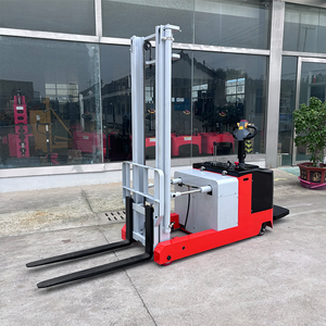 Reach Stacker Heftruck Prijs 1500Kg 4.5 Meter Elektrische Reach Truck Heftruck Voor Pijl Gangpad - Product Image 4