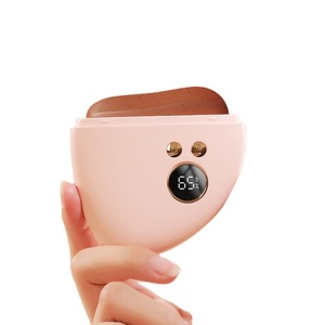 Herramienta Facial Gua Sha Portátil, Raspador Eléctrico Inteligente para Rostro y Cuerpo, Tabla de Masaje, Piedra Gua Sha, Herramienta Facial - Product Image 1
