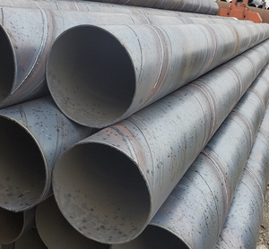 Tuyau en acier soudé en spirale API 5L ASTM A252, tuyau en acier soudé en spirale SSAW pour pieux, eau, gaz, pétrole - Product Image 3