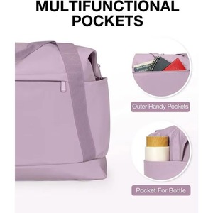 Sac pliable pour effets personnels certifié BSCI pour Spirit Airlines, bagage à main, sac de week-end, sac de voyage pour les essentiels - Product Image 4