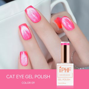 Crystal Cat Eye Gel Esmalte de uñas Gel magnético Gel naranja Soak Off UV/LED Auroras Nail Art Manicure DIY Salon Girl Gift - Product Image 5