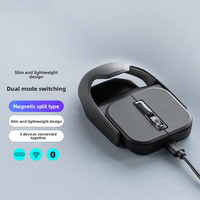 Souris sans fil magnétique portable en deux parties pour Cheerdots2 – Idéale pour les déplacements et l'extérieur, compatible téléphones portables et tablettes