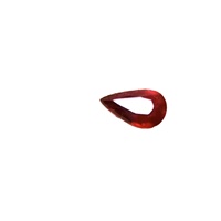 2.19Ct Natural Ruby Non Chauffé Pigeon Blood Precious Gem Jewelry avec GRS Certificate Pear Cut Loose Gemstone du Mozambique