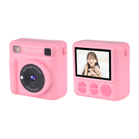 Cámara de Impresión Instantánea Digital para Niños H12, Pantalla IPS HD de 2.4 Pulgadas, Fotografía HD de 2400W, Grabación de Video de 720P, Cámara DV de 600 mAh