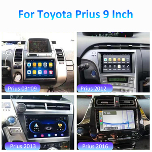 Pantalla táctil DSP RDS de 9 pulgadas, GPS, Carplay, Ayuda de marcha atrás, reproductor de Radio para coche Android para <span class=keywords><strong>Toyota</strong></span> <span class=keywords><strong>Prius</strong></span> <span class=keywords><strong>Plus</strong></span> V Alpha <span class=keywords><strong>2012</strong></span> ~ 2017 - Product Image 2