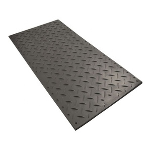 ZSPE özel Logo geçici <span class=keywords><strong>Trackway</strong></span> <span class=keywords><strong>Mat</strong></span> ağır UHMWPE plastik inşaat zemin koruma paspasları - Product Image 1
