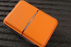 Porte-cartes magnétique puissant N52, support anti-RFID, portefeuille fin pliable en cuir PU de qualité supérieure pour lit, <span class=keywords><strong>antivol</strong></span> - Product Image 5