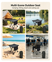 Chaises de camping modernes pour jardin avec tissu Oxford et métal ferme pour une relaxation confortable en extérieur
