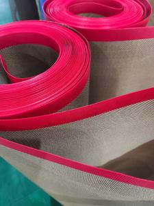 สายพานตาข่ายไฟเบอร์กลาสเคลือบ <span class=keywords><strong>PTFE</strong></span> ทนความร้อนสูง สายพานลำเลียงตาข่าย <span class=keywords><strong>PTFE</strong></span> แบบไม่ติด สำหรับการอบแห้ง - Product Image 6