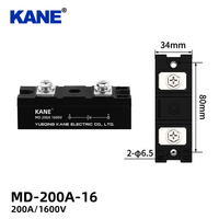 Module de diode anti-retour à canal unique MD200A1600V, redresseur solaire DC haute puissance, anti-reflux, charge mutuelle, courant inversé