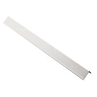 Profilé d'angle en L en acier galvanisé pour cloison sèche, plafond et ossature métallique – Accessoire de construction