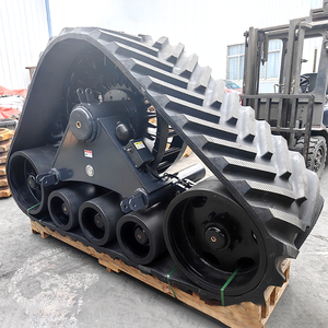 Sistema di Cingoli Anti-Usura a Compattazione Ridotta del Terreno per Mietitrebbie FENDT <span class=keywords><strong>CORUS</strong></span> 5160 5180 5220 5250 - Product Image 1