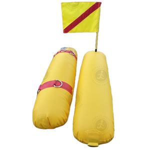 Flotteur de surface de plongée personnalisé en usine, bouée gonflable de sécurité pour plongeur, équipement de pêche sous-marine - Product Image 1
