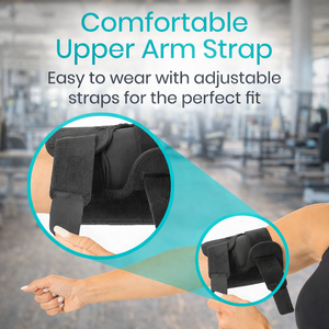 Correa de Bíceps Ajustable Personalizada para Soporte de Brazo, Alivio del Dolor, Soporte de Compresión Transpirable - Product Image 3