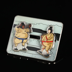 Ding Yi <span class=keywords><strong>Vograce</strong></span> personalizado lindo dibujos animados acrílico insignia transparente Pin insignia - Product Image 6
