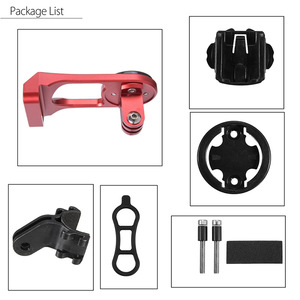 ตัวต่อขยายคอมพิวเตอร์จักรยานที่สามารถปรับได้สำหรับ GoPro Bryton Garmin ตัวยึดแฮนด์อลูมิเนียมอัลลอยแบบปลดได้อย่างรวดเร็ว - Product Image 5