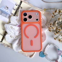 Coque de téléphone portable magnétique en acrylique dépoli à grande fenêtre, nouvelle collection, très vendue, pour iPhone 18 Pro, 18 Pro Max, 17 Pro Max, 17 Pro, 17