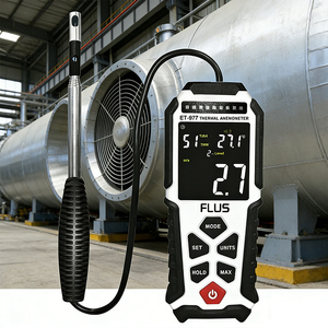 Anemómetro de Hilo Caliente para Medir la <span class=keywords><strong>Velocidad</strong></span> <span class=keywords><strong>del</strong></span> <span class=keywords><strong>Viento</strong></span> y <span class=keywords><strong>el</strong></span> Flujo de Aire, Estación Meteorológica Industrial, HVAC, Navegación, Vuelo - Product Image 4